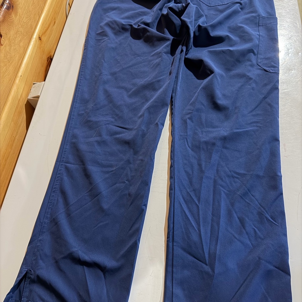 Navy Blue scrub pants - Picture 2 of 3